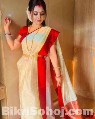 কাতান শাড়ি